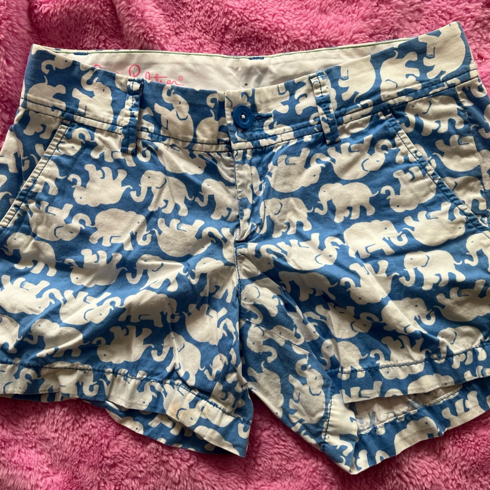 Lilly Pulitzer Tusk in the Sun Shorts sz 2